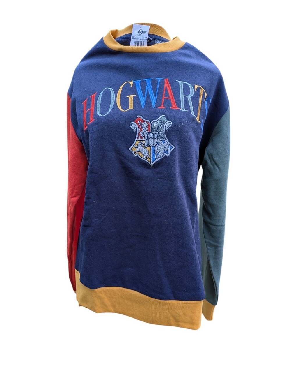 Genuine Harry Potter Hogwarts Multicolor Sweatshirt, Men's/Unisex Size Medium - Picture 5 of 5